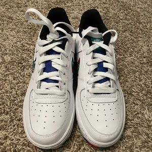 Nike- Air Force One, Crayon Design, Size 6.5 Youth